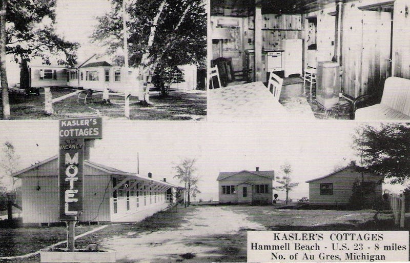 Kaslers Cottages - Vintage Postcard (newer photo)